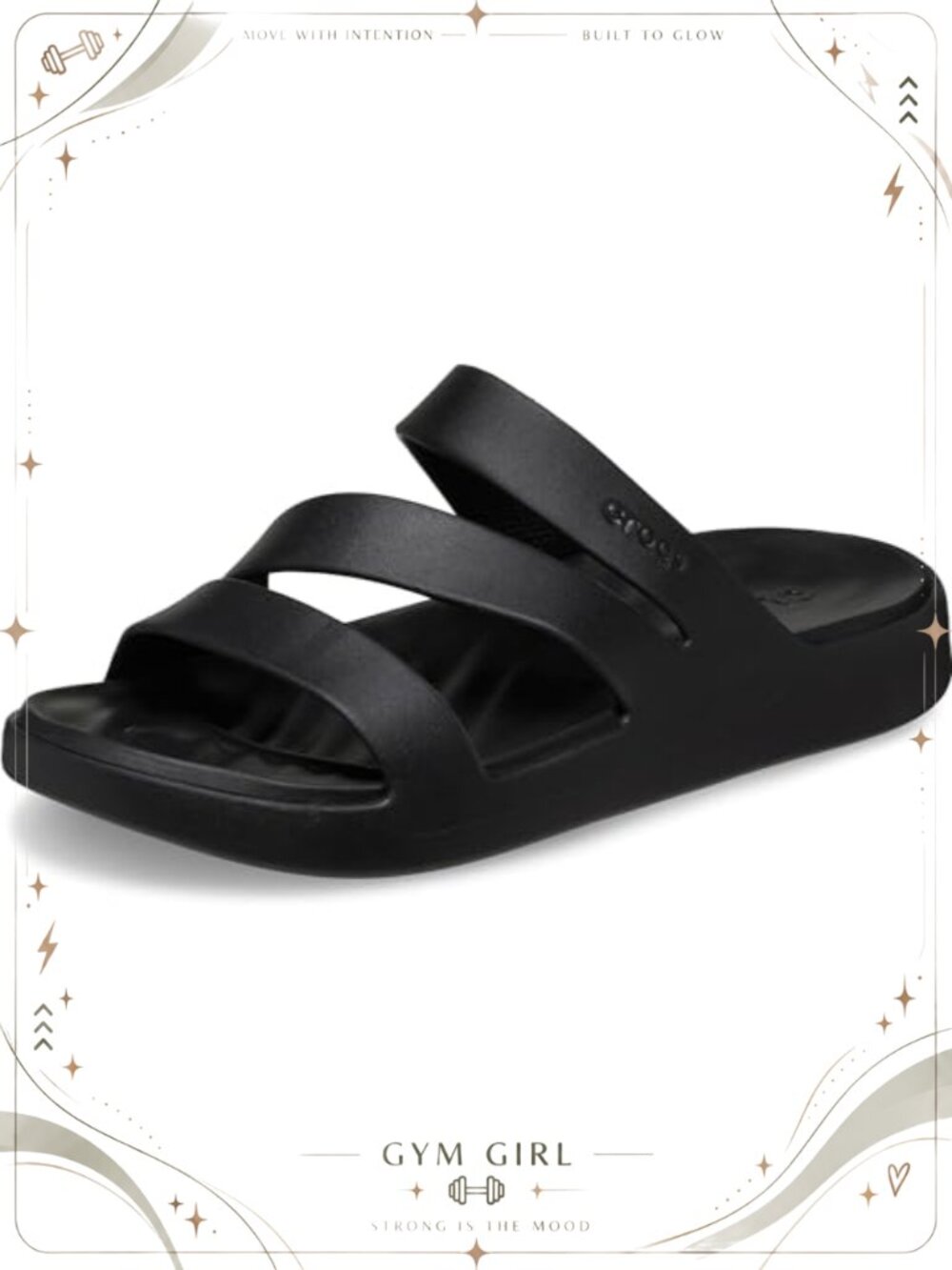 Crocs Getaway Platform Strappy Slide Sandals EVA Casual Comfort